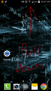 Notification bar might have settings shortcut